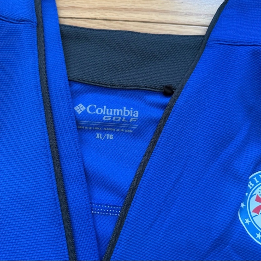 Columbia Golf Blue Pullover - Picture 2 of 2